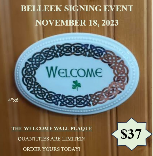 Belleek Signing Event
